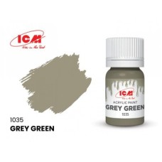 Акриловая краска Grey Green : Серо-зелёный ICM1035