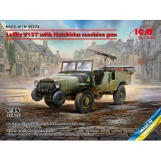Laffly V15T, Французький артилерійський тягач із кулеметом Гочкіса