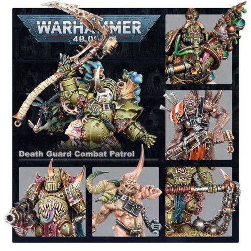 Набір мініатюр WARHAMMER 40000: COMBAT PATROL - DEATH GUARD