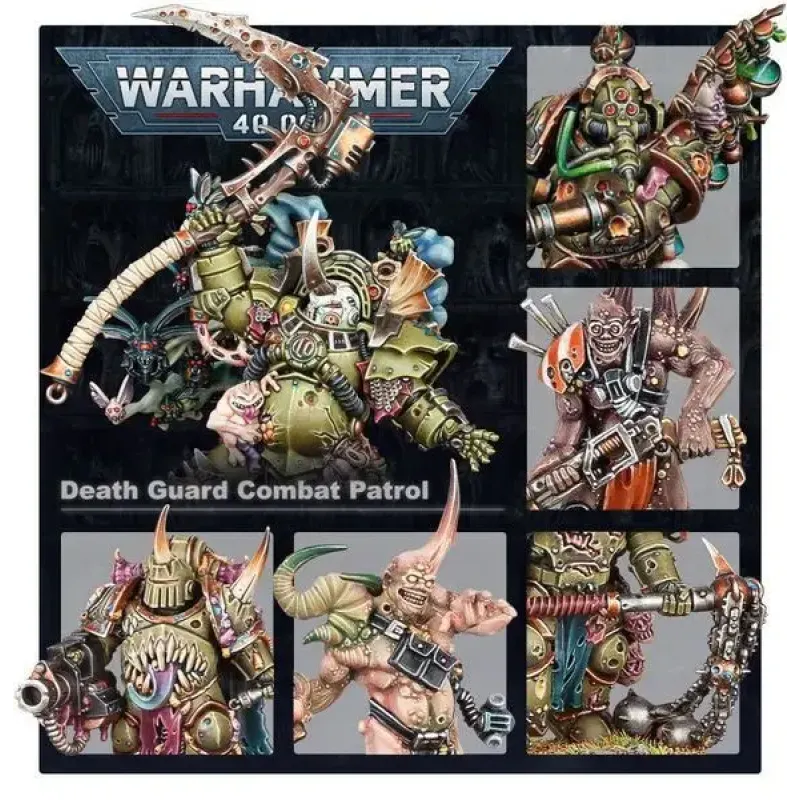 Набор миниатюр WARHAMMER 40000: COMBAT PATROL - DEATH GUARD