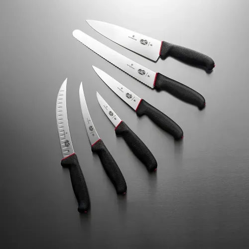 Ніж кондитерський Victorinox Dual Grip 26см хвил чорн 5.2933.26D