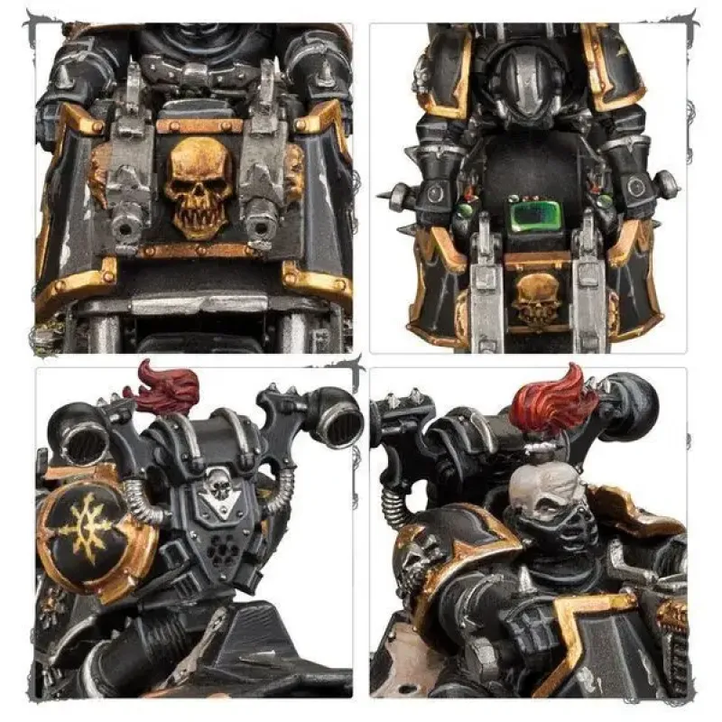 Набор миниатюр WARHAMMER 40000: CHAOS SPACE MARINES - CHAOS BIKERS