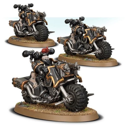 Набір мініатюр WARHAMMER 40000: CHAOS SPACE MARINES - CHAOS BIKERS
