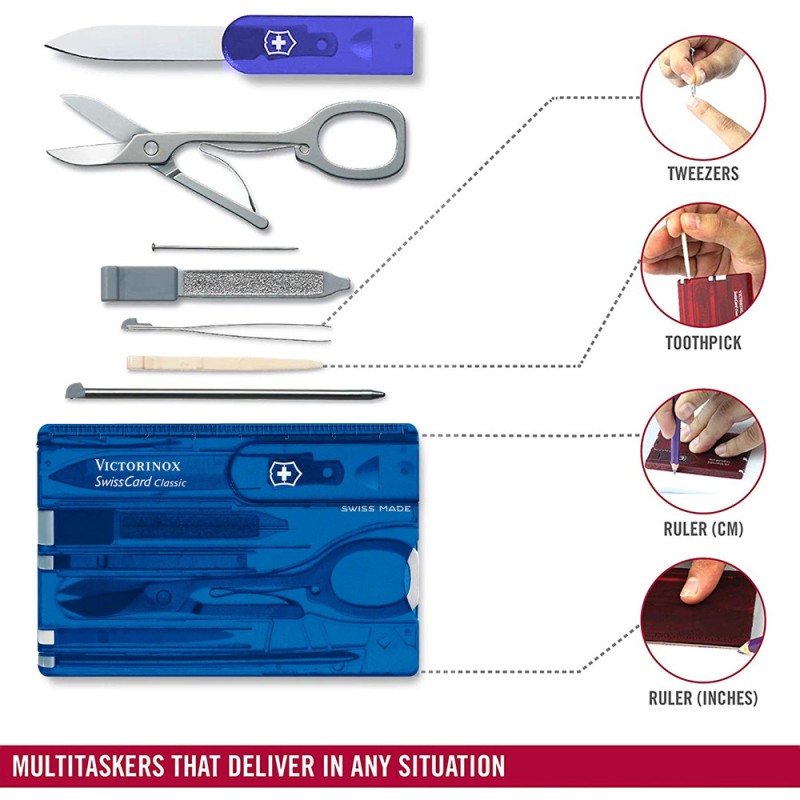 Картка-мультитул Victorinox SWISSCARD 0.7122.T2