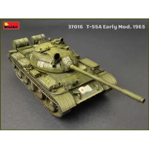 Средний танк Т-55А образца 1965 г., ранний с интерьером 1:35