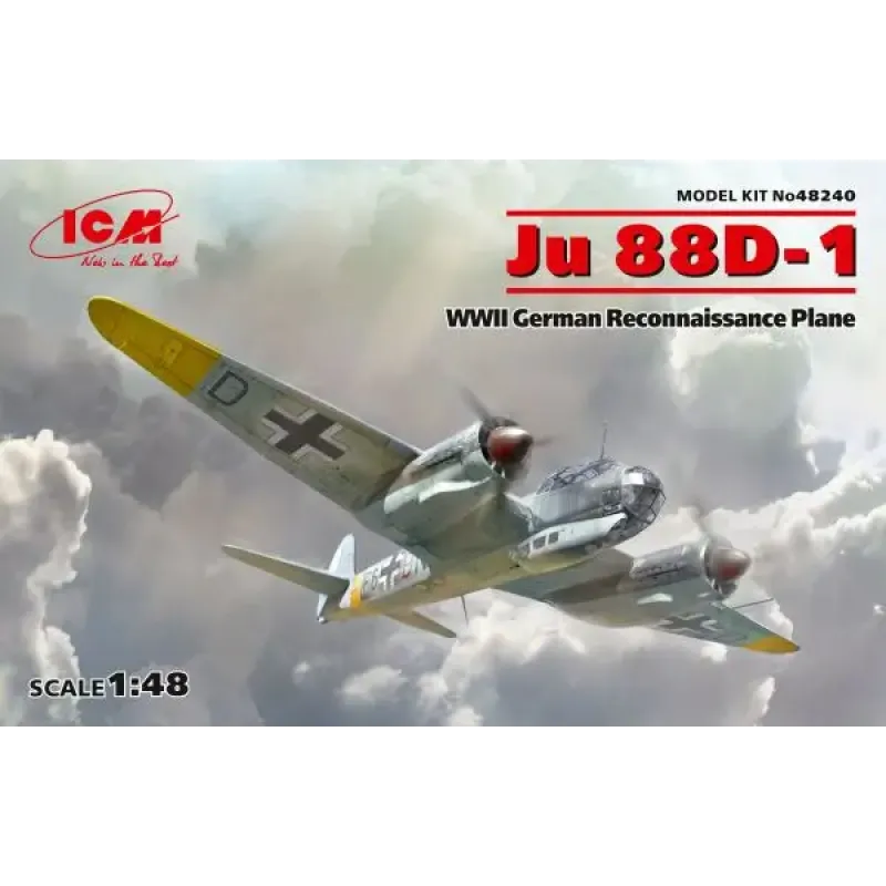 Сборная модель самолета Сборная модель Ju 88D-1 1:48