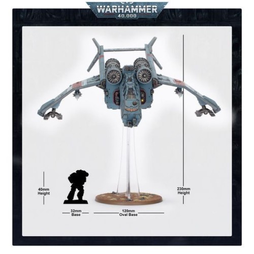 Миниатюра WARHAMMER 40000: ASTRA MILITARUM - VALKYRIE
