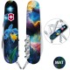 Складаний ніж Victorinox CAMPER DESIGN Блакитно-жовтий ірис 1.3613.3.R2060pk