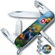 Швейцарский складной нож 91мм Victorinox SPARTAN DESIGN Райская синяя птичка 1.3603.3.R2090pk