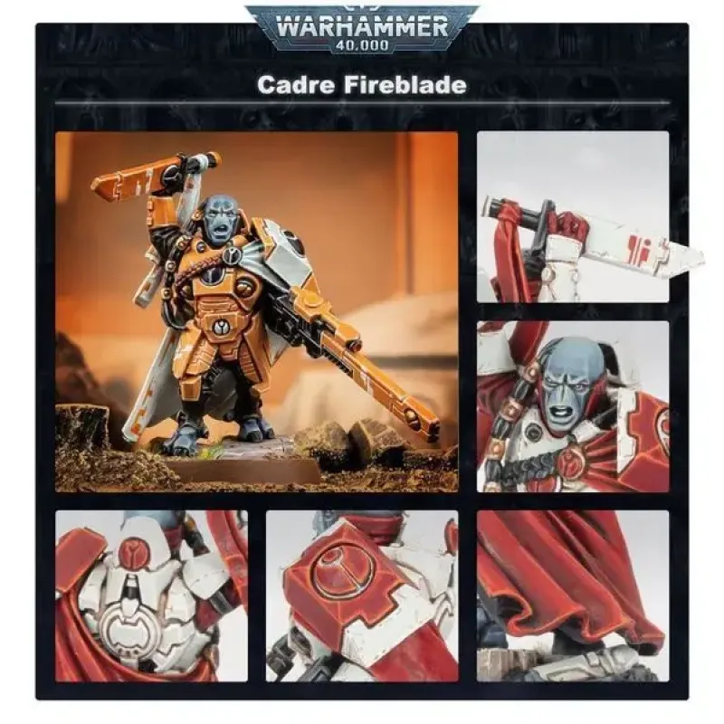 Мініатюра WARHAMMER 40000: TAU EMPIRE - CADRE FIREBLADE