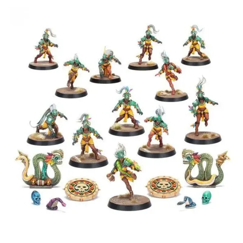 Набор миниатюр BLOOD BOWL: AMAZON TEAM - KARA TEMPLE HARPIES