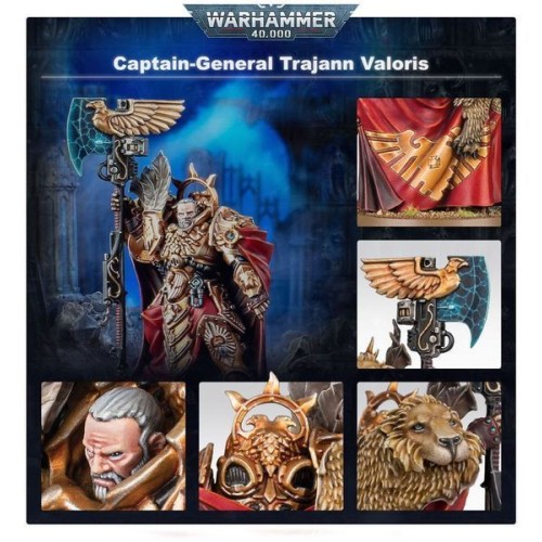 Миниатюра WARHAMMER 40000: ADEPTUS CUSTODES - TRAJANN VALORIS