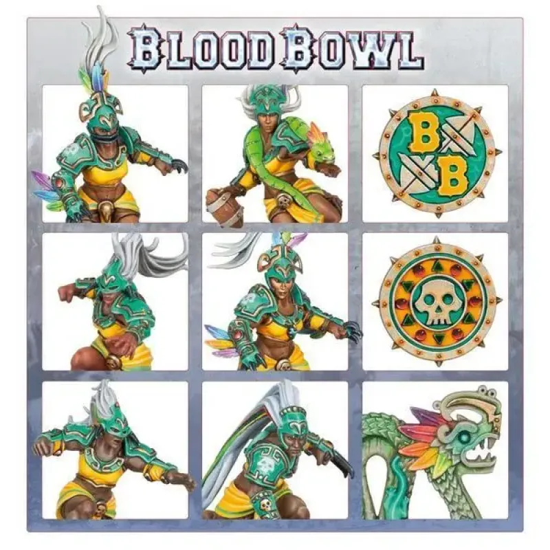 Набор миниатюр BLOOD BOWL: AMAZON TEAM - KARA TEMPLE HARPIES