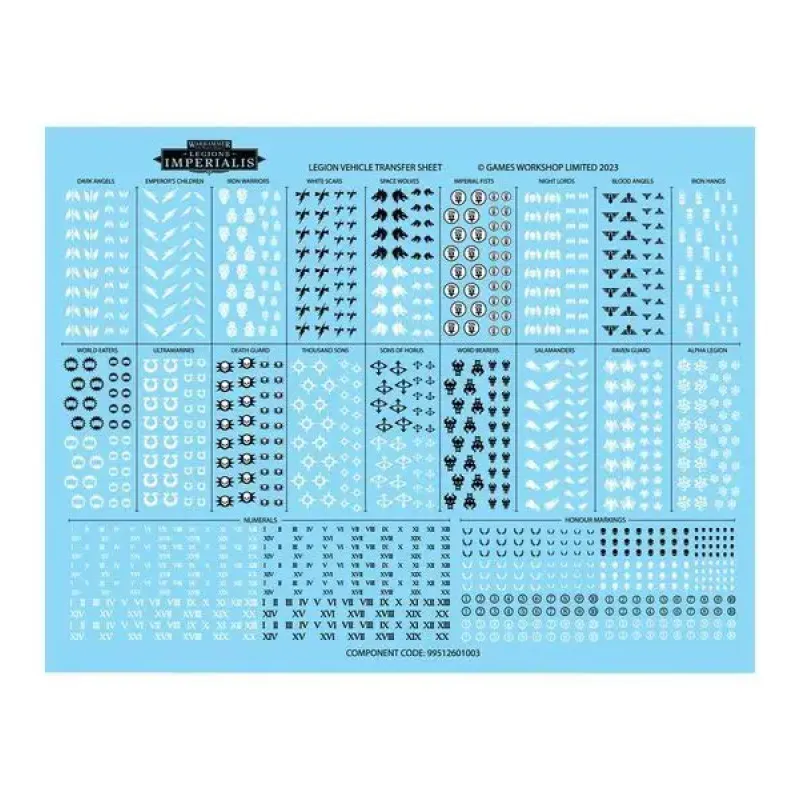 Набор миниатюр HORUS HERESY: LEGIONS IMPERIALIS - SICARAN ARCUS/PUNISHER SQUADRON