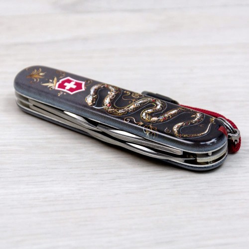 Складаний ніж Victorinox SPARTAN ZODIAC 3D Розкішна змія 1.3603.3.Z4210hk