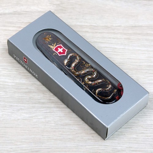 Складаний ніж Victorinox SPARTAN ZODIAC 3D Розкішна змія 1.3603.3.Z4210hk