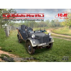Le.gl.Einheitz-Pkw Kfz.2, німецький легкий автомобіль радіозв’язку II МВ