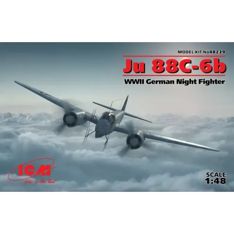 Збірна модель літака Ju 88С-6b 1:48