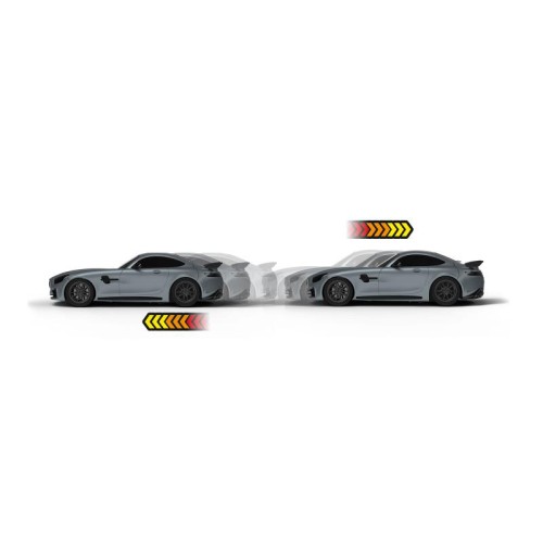 Збірна модель-копія Revell Mercedes-AMG GT R, Grey Car рівень 1 масштаб 1:43