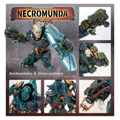 Набор миниатюр NECROMUNDA: VAN SAAR ARCHEOTEKS AND GRAV-CUTTERS