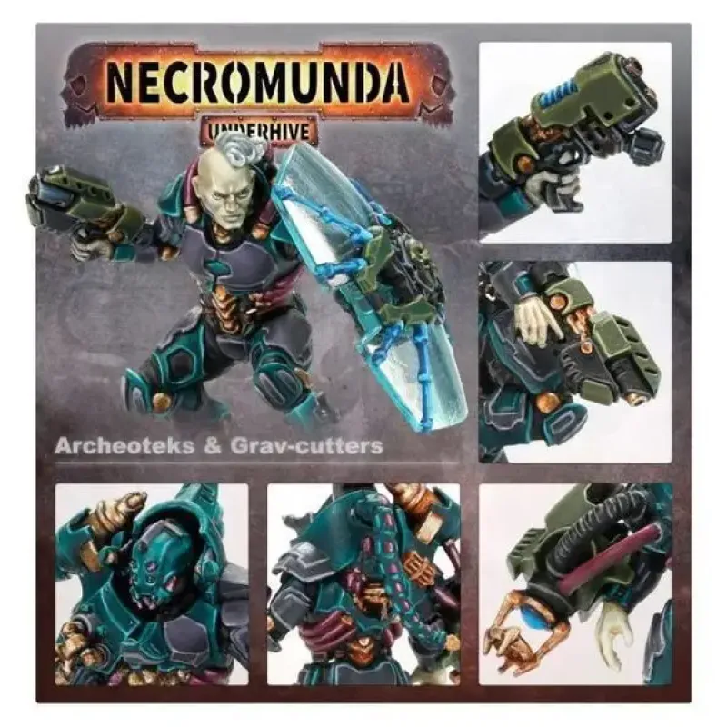 Набор миниатюр NECROMUNDA: VAN SAAR ARCHEOTEKS AND GRAV-CUTTERS