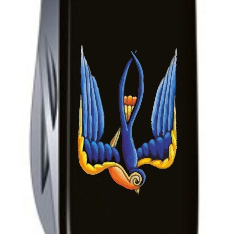 Складаний ніж Victorinox CLIMBER UKRAINE Тризуб-Ластівка 1.3703.3_T1230u