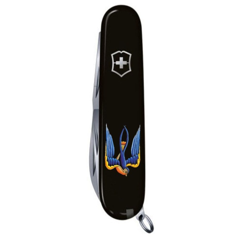 Складаний ніж Victorinox CLIMBER UKRAINE Тризуб-Ластівка 1.3703.3_T1230u