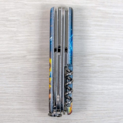Швейцарский складной нож 91мм Victorinox HUNTSMAN UKRAINE 1.3713.3.T3240pw