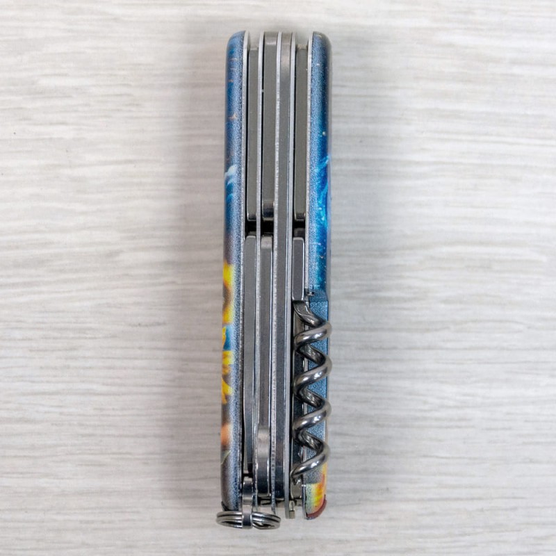 Швейцарский складной нож 91мм Victorinox HUNTSMAN UKRAINE 1.3713.3.T3240pw