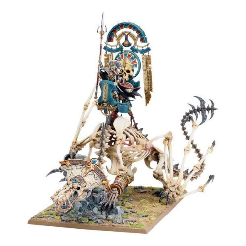 Миниатюра THE OLD WORLD: TOMB KINGS OF KHEMRI - TOMB KING ON NECROLITH BONE DRAGON