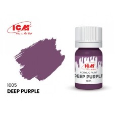 Акриловая краска Deep Purple : Тёмно-фиолетовый ICM1005