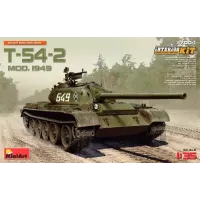 Збірна модель 1:35 Танк Т-54-2 1949 року з інтер'єром MiniArt 37004