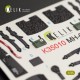 MH-60L Black Hawk 3D декаль интерьер для комплекта Kitty Hawk 1:35 КЕЛИК K35010