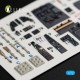 Me-410 A-1:B-1 3D декаль інтер'єр для комплекту FineMolds 1:72 КЕЛИК K72020