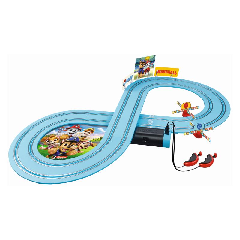 Автотрек Carrera First PAW PATROL - На трасі, довжина траси 2.4 м.