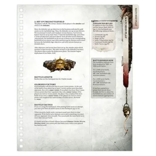 Книга AGE OF SIGMAR: GENERAL'S HANDBOOK 2025-25 (ENG)