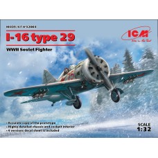  1:32 Радянський винищувач I-16 тип 29 ICM32003