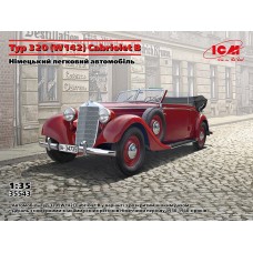  1:35 Німецький автомобіль Кабріолет Б тип 320 (W142) ICM 35543
