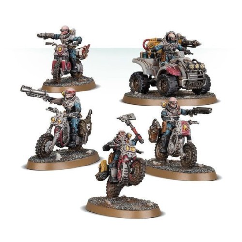 Набор миниатюр WARHAMMER 40000: GENESTEALER CULTS - ATALAN JACKALS