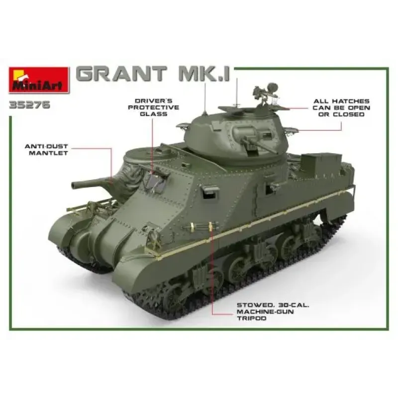 Танк GRANT Mk.I 1:35