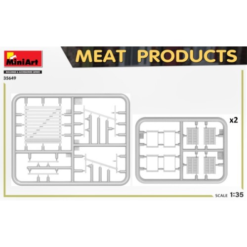 Збірна модель 1:35 Набір М'ясні продукти MiniArt 35649