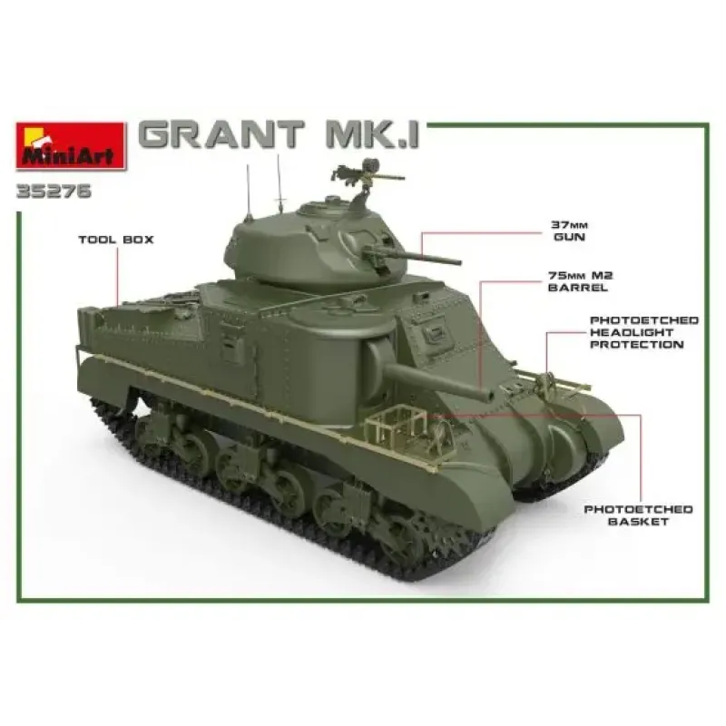 Танк GRANT Mk.I 1:35
