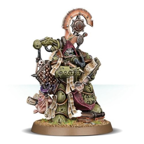 Миниатюра WARHAMMER 40000: DEATH GUARD - SCRIBBUS WRETCH THE TALLYMAN