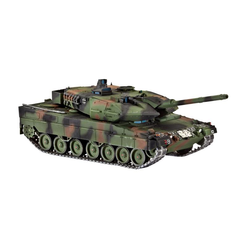 Збірна модель Збірна модель-копія Revell набір Танк Леопард 2A6/A6M рівень 4 масштаб 1:72