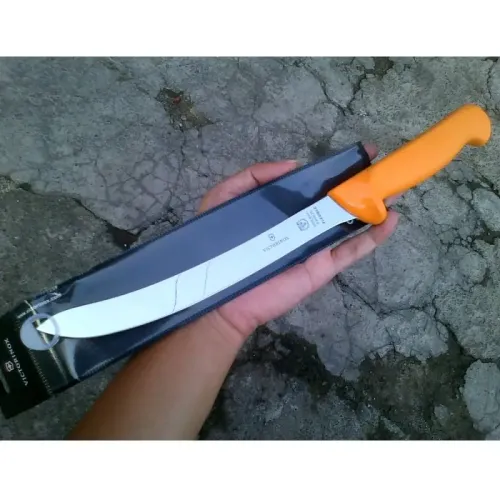 Філейний ніж для риби Victorinox SWIBO Fish Filleting Flexible 20см жовт 5.8452.20