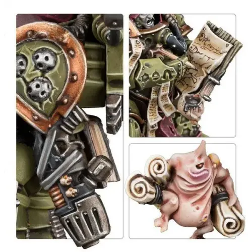 Мініатюра WARHAMMER 40000: DEATH GUARD - SCRIBBUS WRETCH THE TALLYMAN