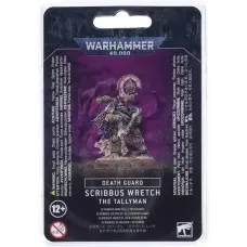Мініатюра WARHAMMER 40000: DEATH GUARD - SCRIBBUS WRETCH THE TALLYMAN