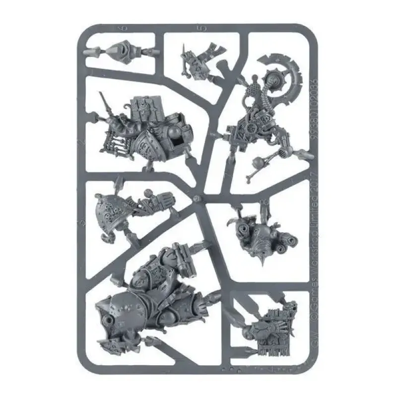Миниатюра WARHAMMER 40000: DEATH GUARD - SCRIBBUS WRETCH THE TALLYMAN