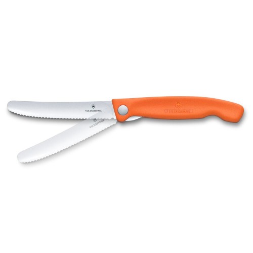 Складаний ніж для пікніка Victorinox Swiss Classic 11см хвил помар 6.7839.FC1