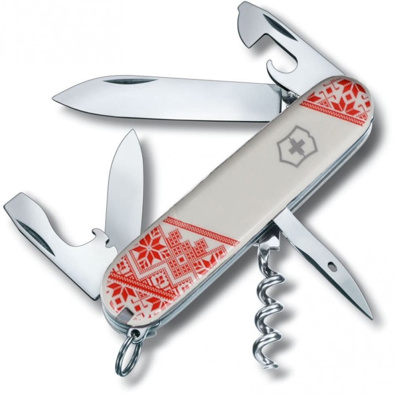 Швейцарский складной нож 91мм Victorinox SPARTAN UKRAINE 1.3603.7_T0051r